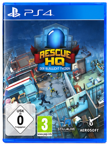 Rescue HQ Der Blaulicht Tycoon - ps4