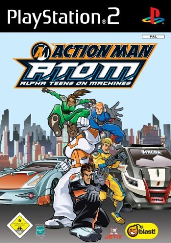 Action Man Atom Alpha Teens on Machines - PS2