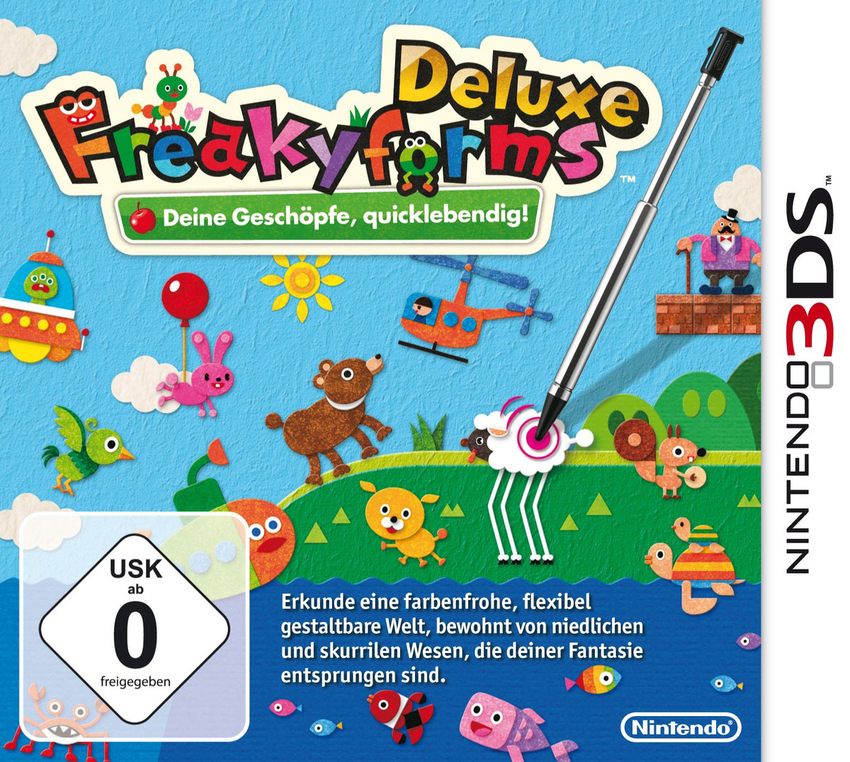 Freakyforms Deluxe- 3DS
