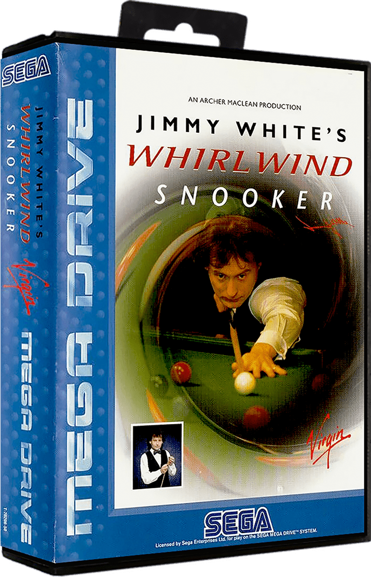 Jimmy Whites Whirlwind Snooker - Sega Mega Drive