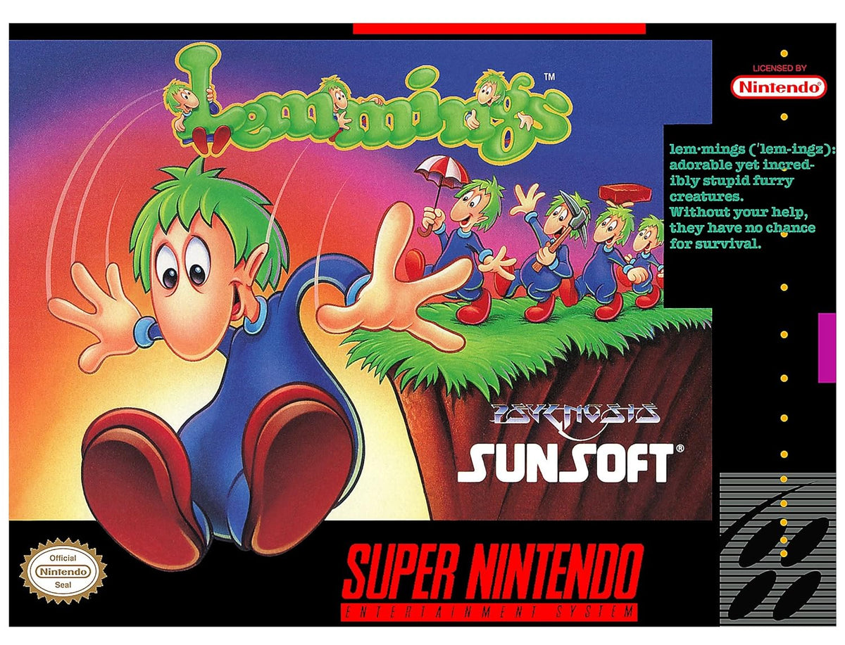 Lemmings (CIB) - Super Nintendo