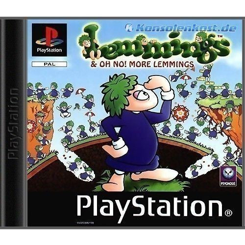 Lemmings and oh no more Lemmings - PS1