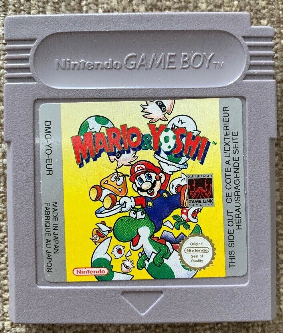 Mario & Yoshi - Nintendo Gameboy