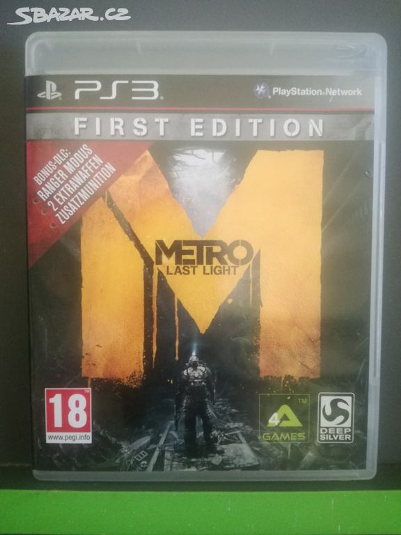 Metro Last Light First Edition - PS3