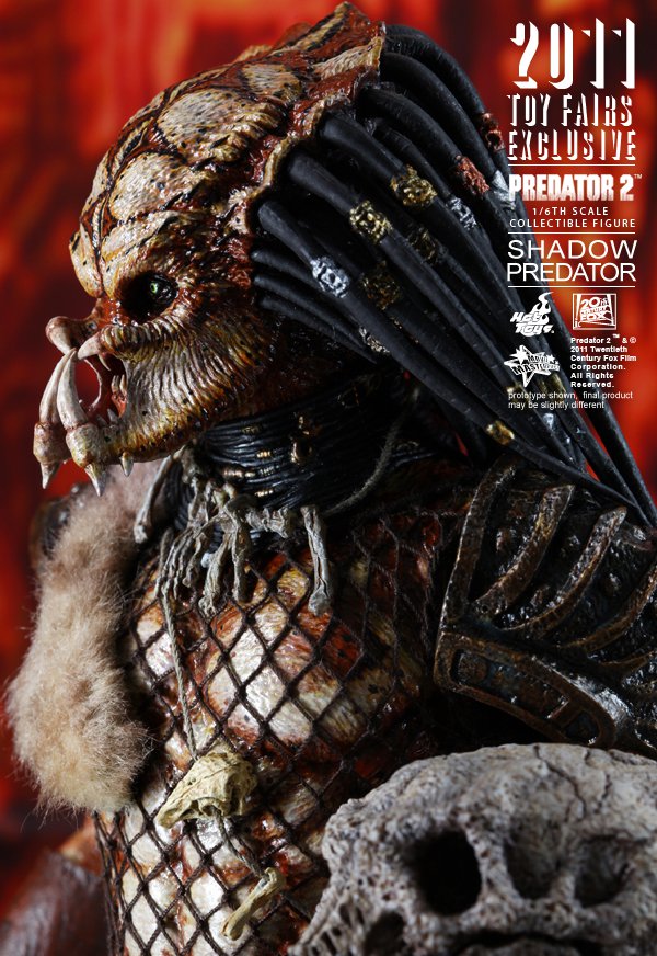 Hot Toys Predator 2 Shadow Predator Figur