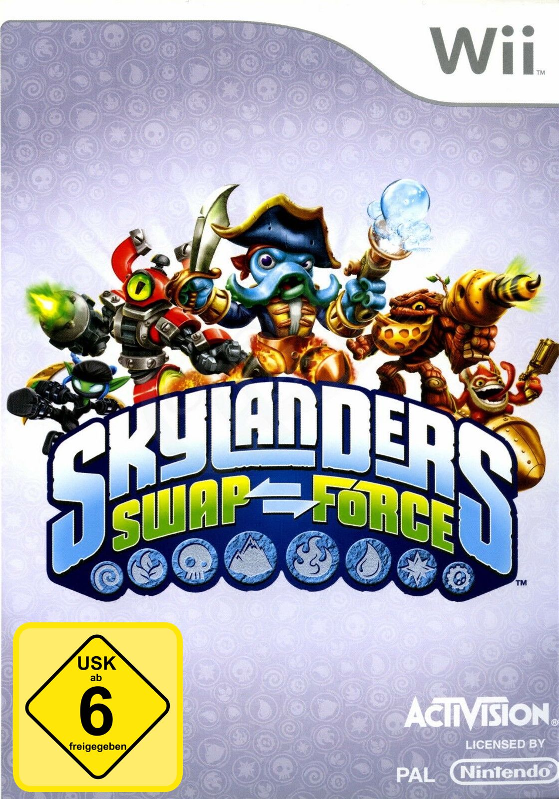 Skylanders SWAP Force für Nintendo Wii – Spielcover