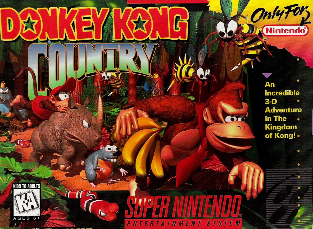 Donkey Kong Country (US-Version) (Modul) - SNES