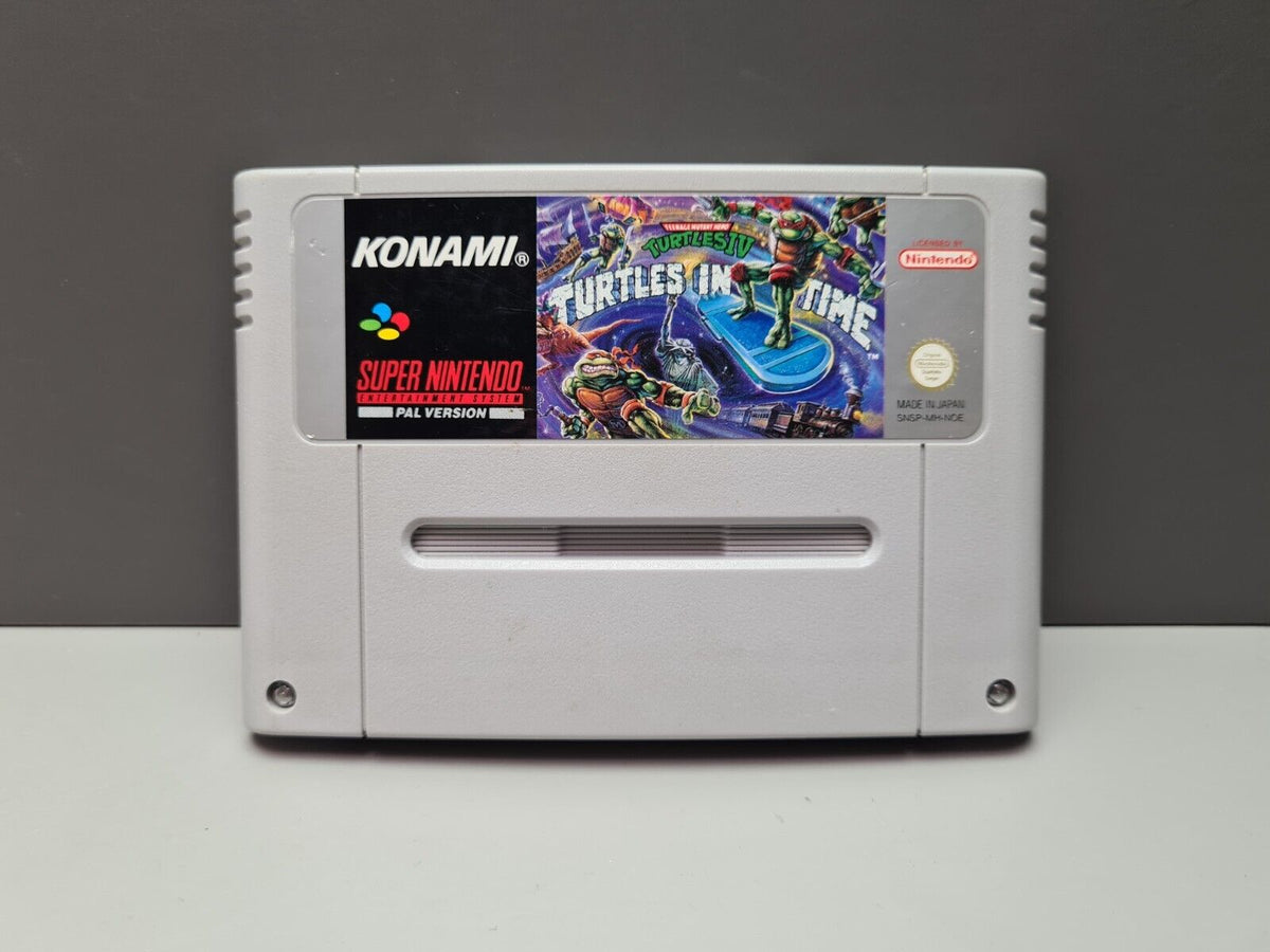 Teenage Mutant Hero Turtales 4 Turtles in Time - Super Nintendo