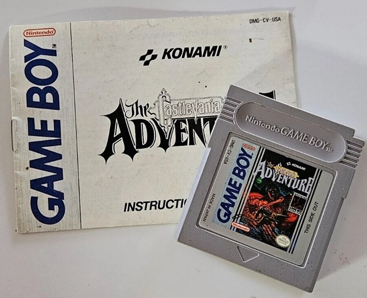 The Castlevania Adventure Booklet - Nintendo Gameboy