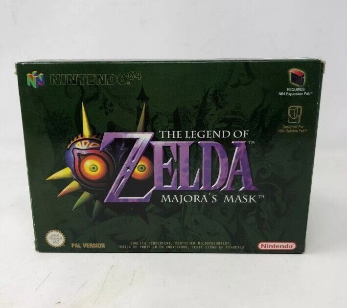 The Legend of Zelda Majoras Mask (CIB) - Nintendo 64