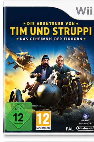 Die Abendteuer von Tim und Struppi: Das Geheimnis der Einhorn - Wii