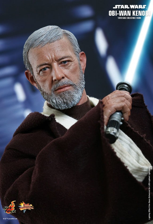 HOT TOYS Star Wars Episode IV: A New Hope OBI WAN KENOBI 1/6 Scale Figure