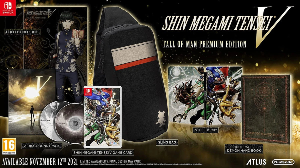 Shin Megami Tensei 5 Fall of Man Premium Collectors Edition - Nintendo Switch