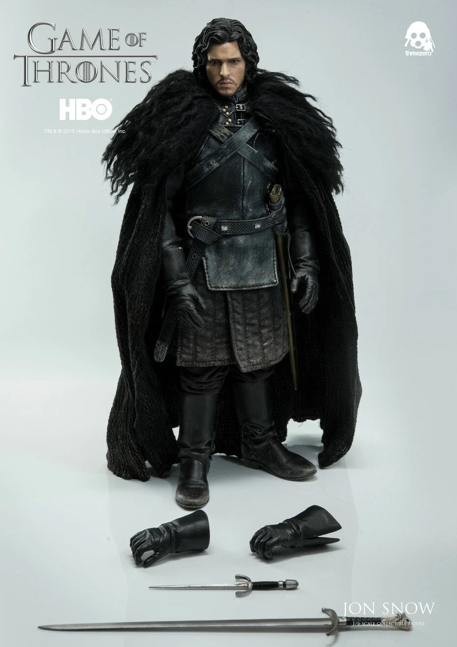 Game of Thrones Jon Snow Night´s Watch 1/6 Figur von ThreeZero