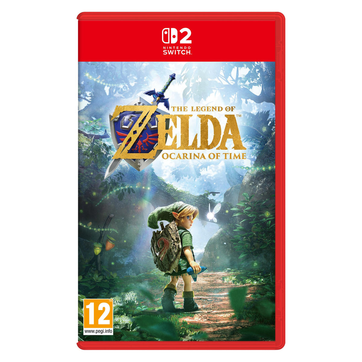 The Legend of Zelda: Ocarina of Time - Nintendo Switch 2 – Produktcover, Vorderseite