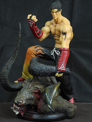 Tekken Tag Tournament – Jin Kazama &amp; True Ogre Statue von EPOCH