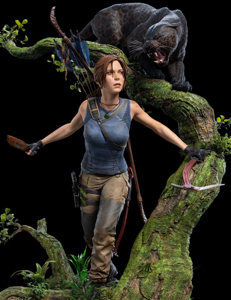Tomb Raider Lara Croft Queen of the Jungle Statue