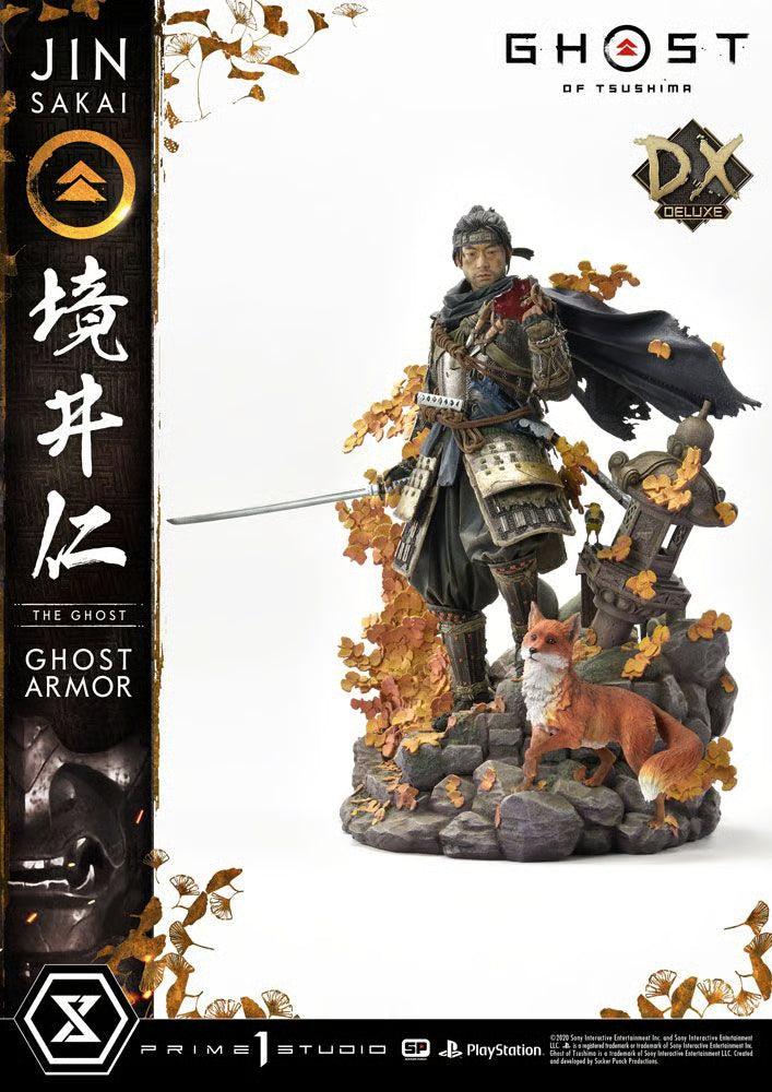 Prime 1 Studio Ghost of Tsushima Jin Sekai Figur Deluxe