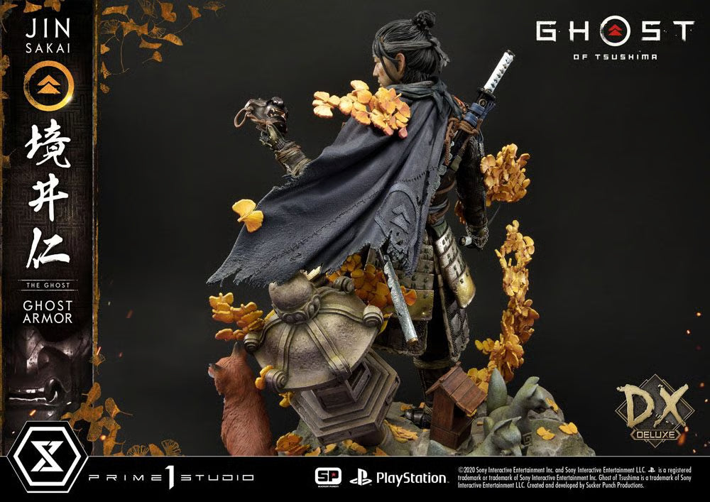 Prime 1 Studio Ghost of Tsushima Jin Sekai Figur Deluxe