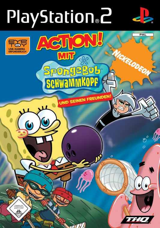 Action mit Spongebob Schwammkopf und seinen Freunden ! -PS2