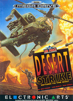 Air Force Desert Strike - Sega Mega Drive