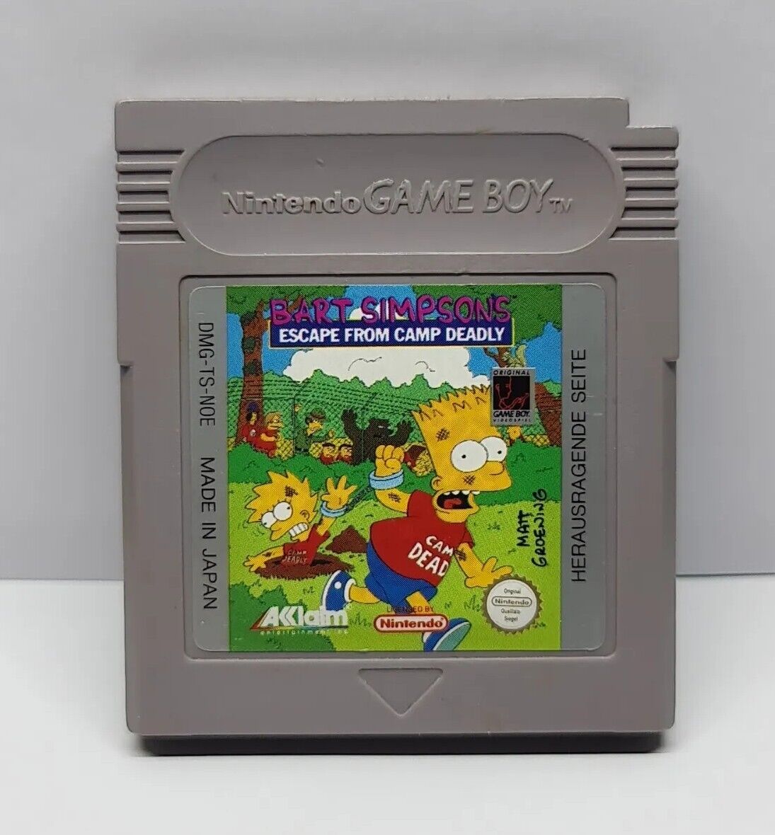 Bart Simoson - Nintendo Gameboy
