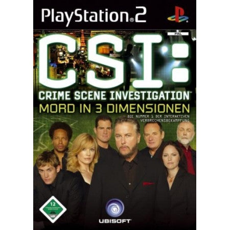 CSI Crime Scene Investigation Mord in 3 Dimensionen - PS2