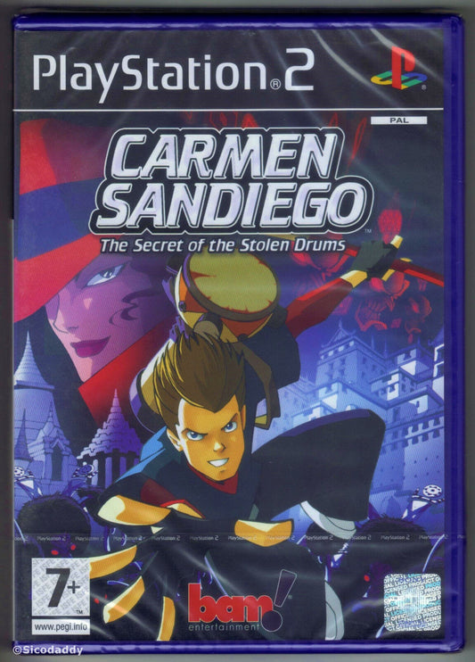 Carmen Sandiego the Secret of the Stolen Drums - PS2