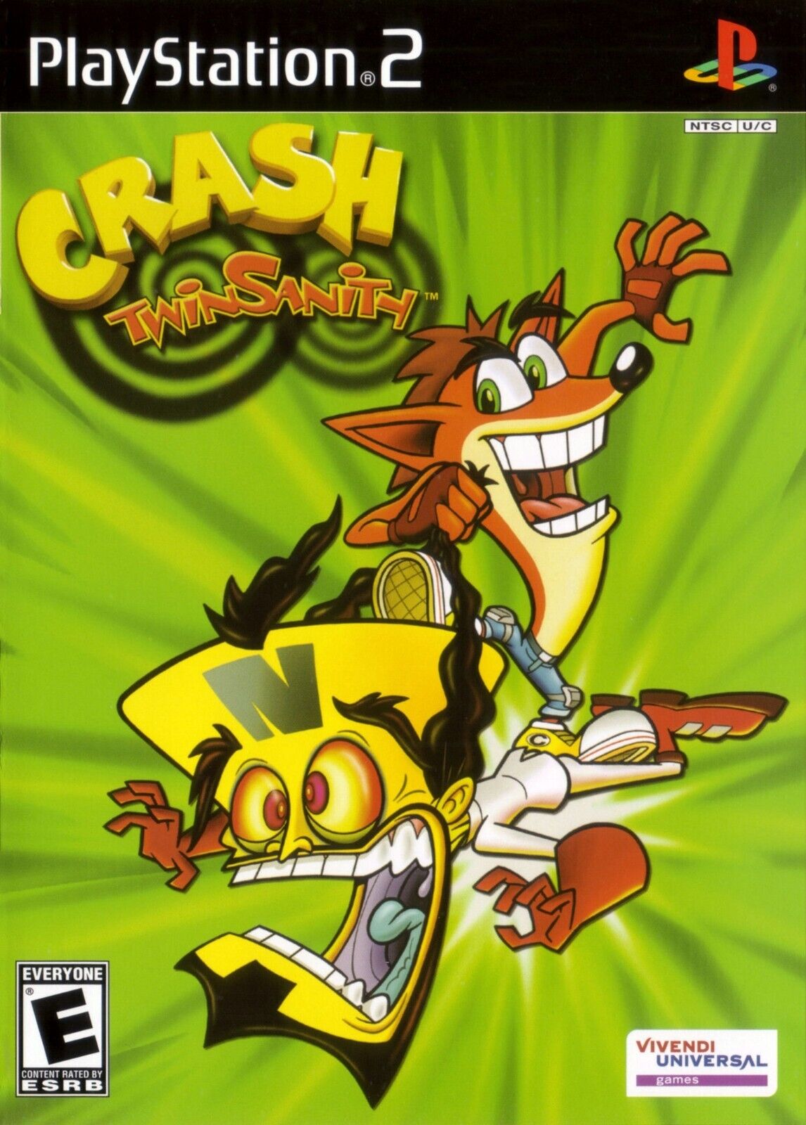 Crash Twin Sanity - PS2