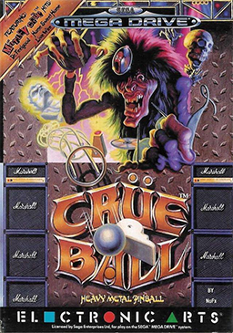 Crüe Ball - Sega Mega Drive