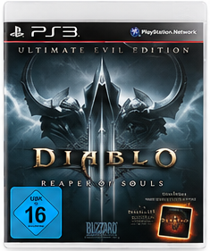 Diablo III: Reaper of Souls – Ultimate Evil Edition – PS3 – Coverabbildung