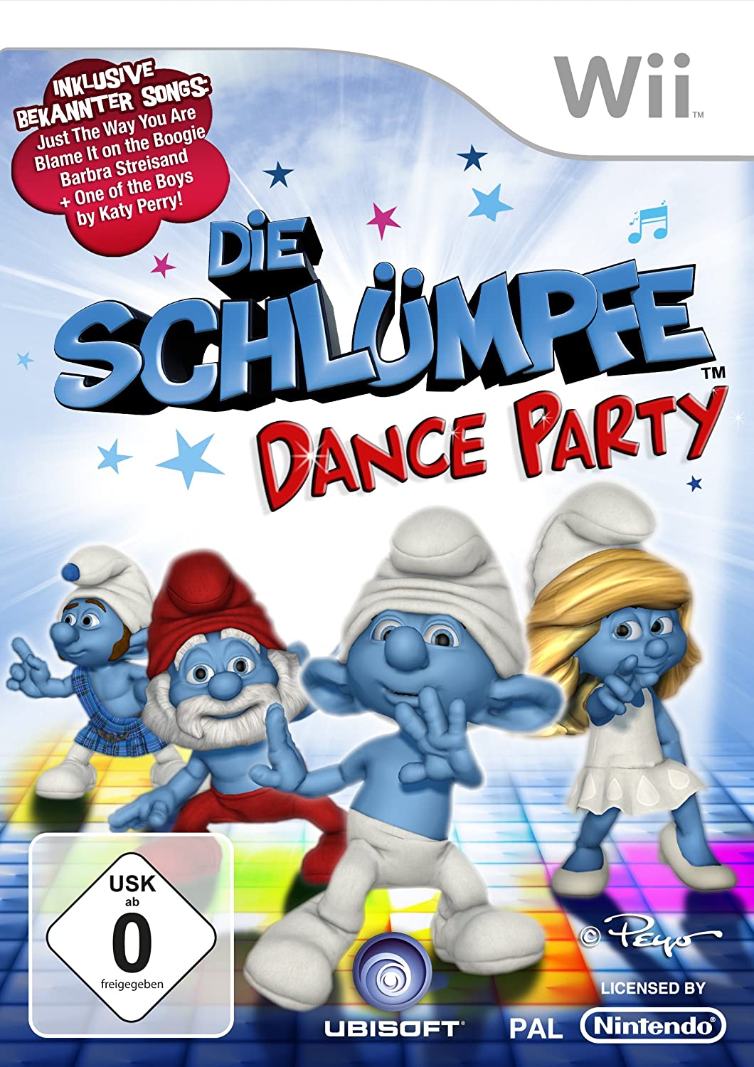 Die Schlümpfe Dance Party - WII
