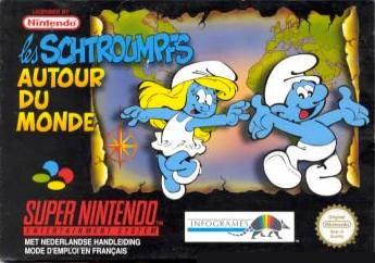 Die Schlümpfe Reisen um die Welt (Modul) - SNES