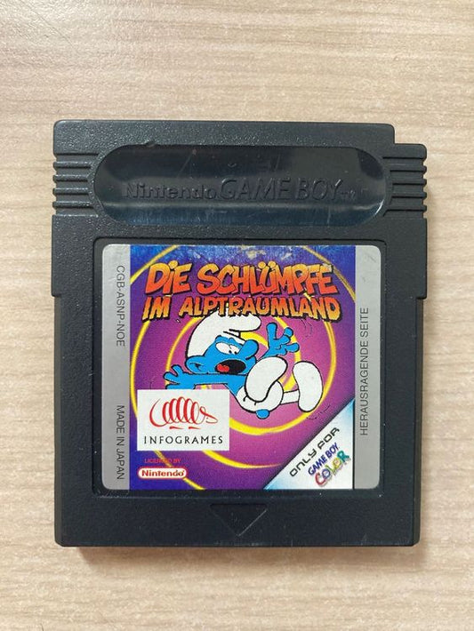 Die Schlümpfe im Alptaumland - Nintendo Gameboy
