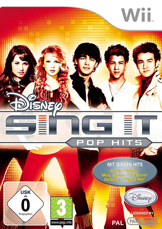 Disney Sing It Pop Hits - WII
