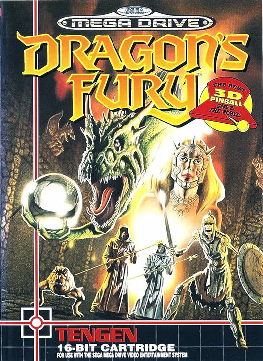 Dragons Fury - Sega Mega Drive