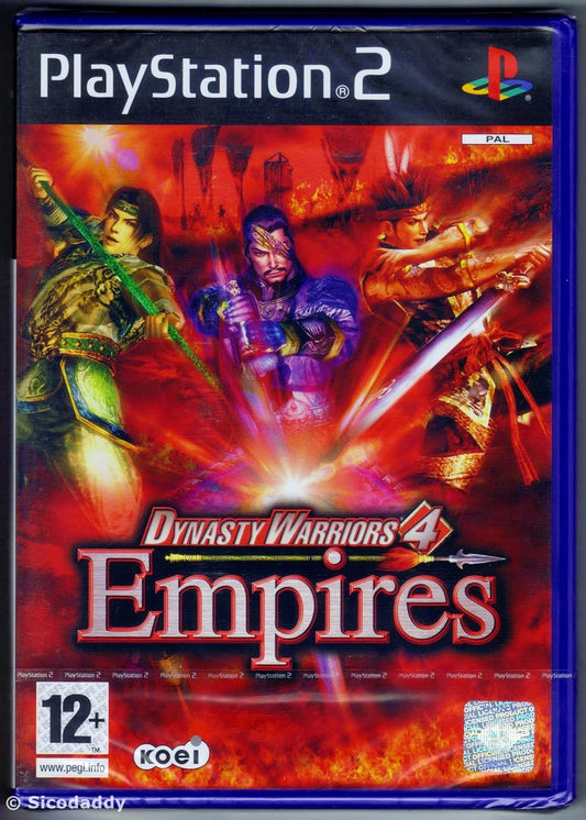 Dynasty Warriors 4 Empires - PS2