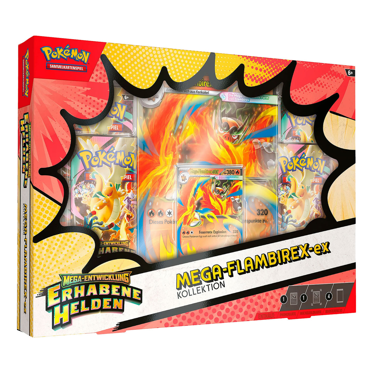 Erhabene Helden Mega-Flambirex-ex Kollektion
