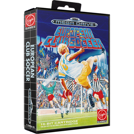 European Club Soccer  - Sega Mega Drive