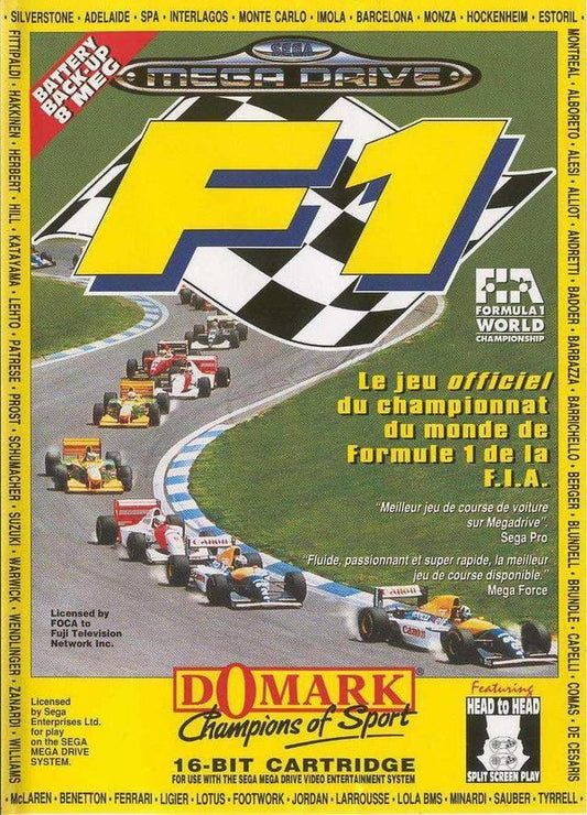 F1  - Sega Mega Drive