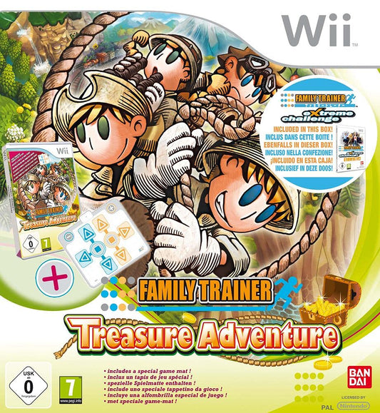Family Trainer Treasure Adventure - WII