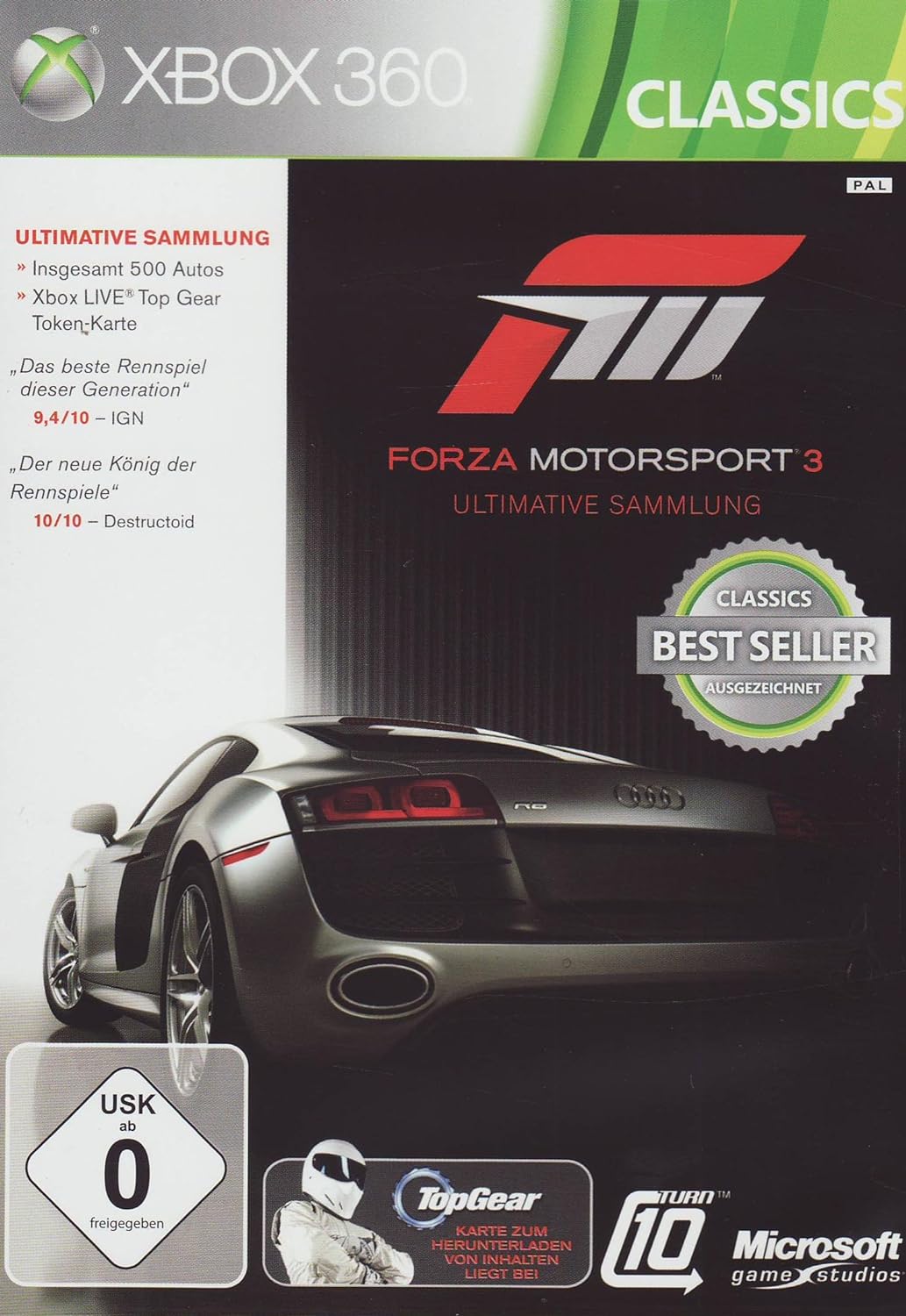 Forza Motorsport 3 Ultimative Sammlung - Xbox 360