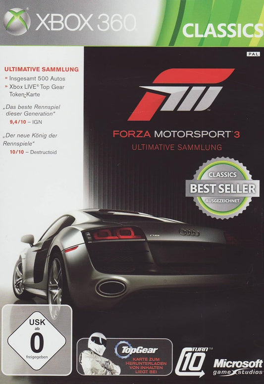Forza Motorsport 3 Ultimative Sammlung - Xbox 360