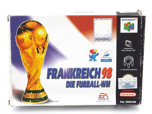 Frankreich 98 die Fußball WM - Nintendo 64