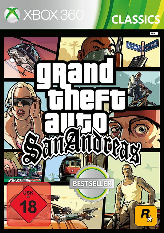 Grant Theft Auto: San Andreas - Xbox 360