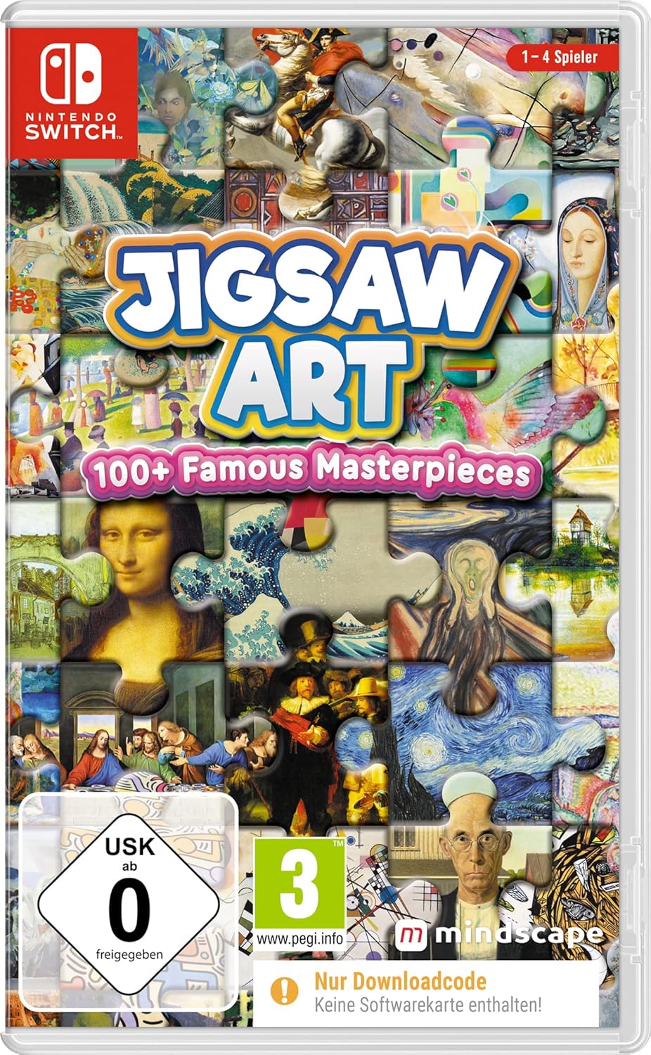 Jigsaw Art: 100+ Famous Masterpieces - Switch