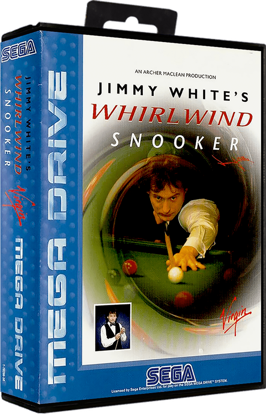 Jimmy Whites Whirlwind Snooker - Sega Mega Drive