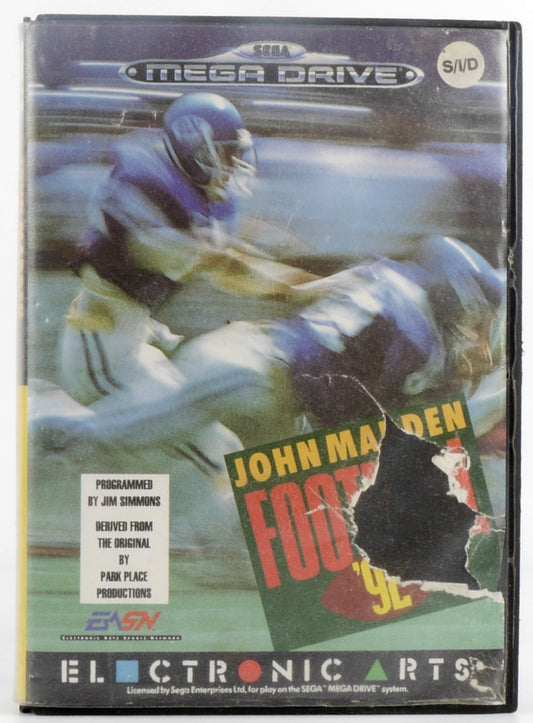 John Madden Football 92  - Sega Mega Drive