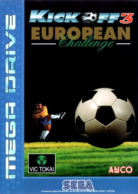 Kick Off 3 European Challange - Sega Mega Drive