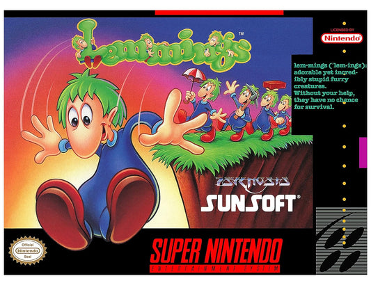 Lemmings (CIB) - Super Nintendo